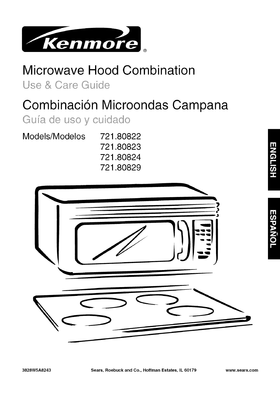 Kenmore 721.80829 User Manual | 45 pages