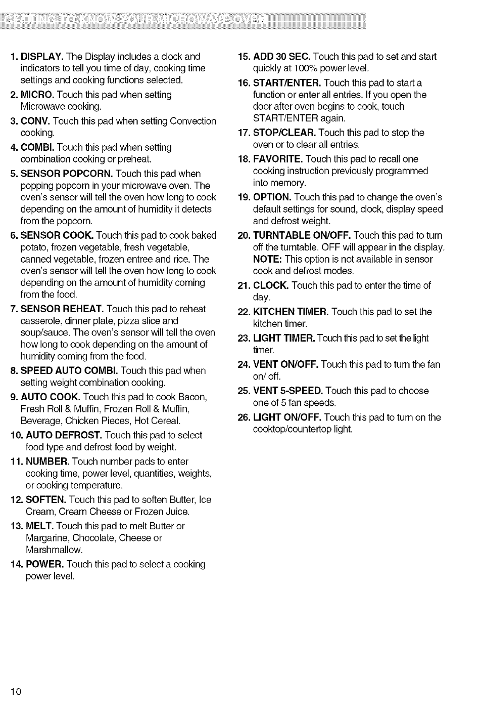 Kenmore 721.80829 User Manual | Page 10 / 45