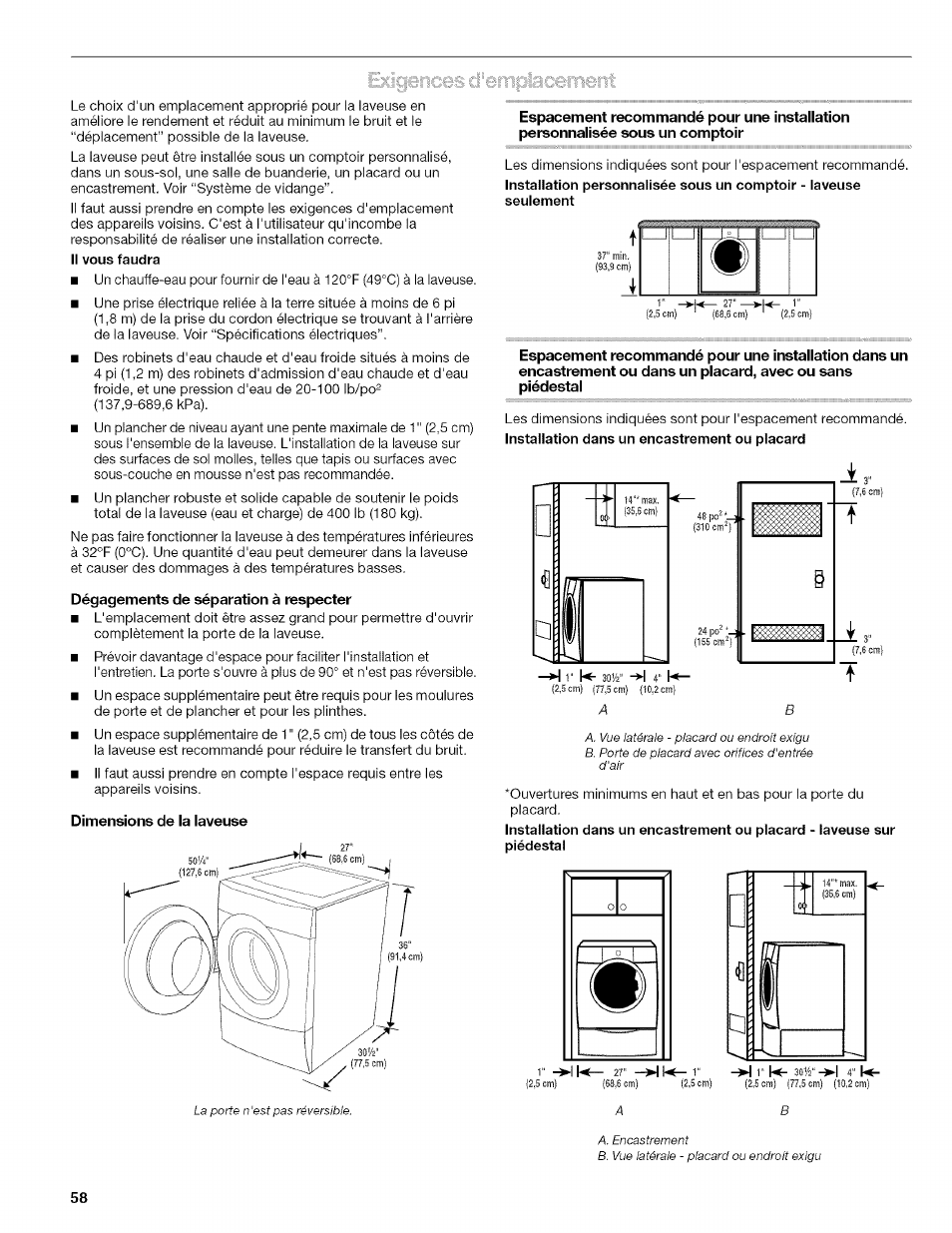 Kenmore HE2 PLUS User Manual | Page 58 / 80