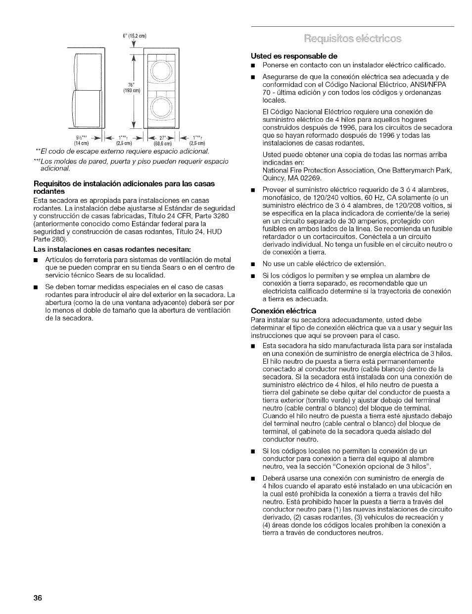 Kenmore 110.8509# User Manual | Page 36 / 60