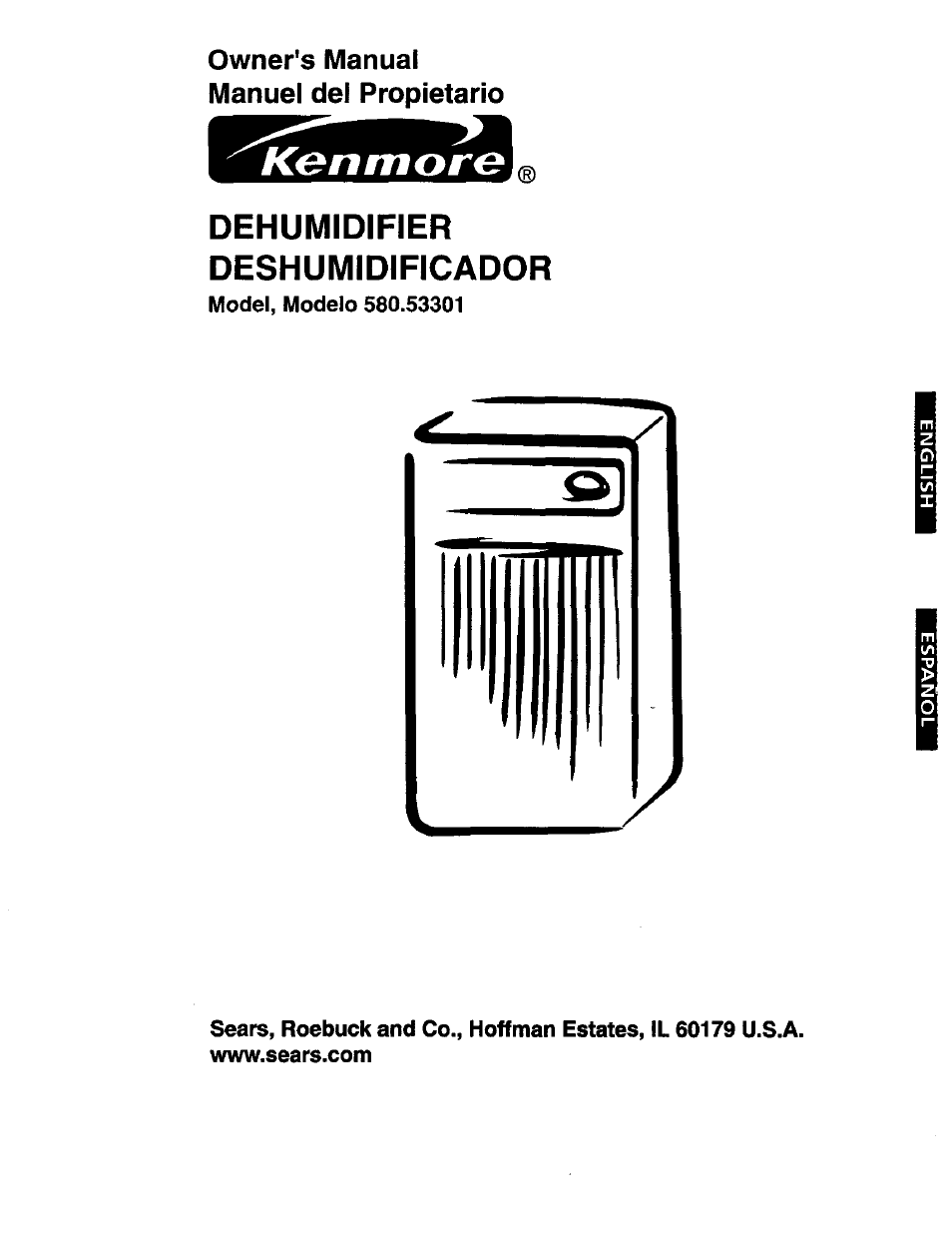 Kenmore 580.53301 User Manual | 24 pages