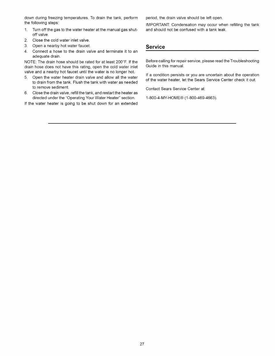 Service | Kenmore 153:331472 User Manual | Page 27 / 40