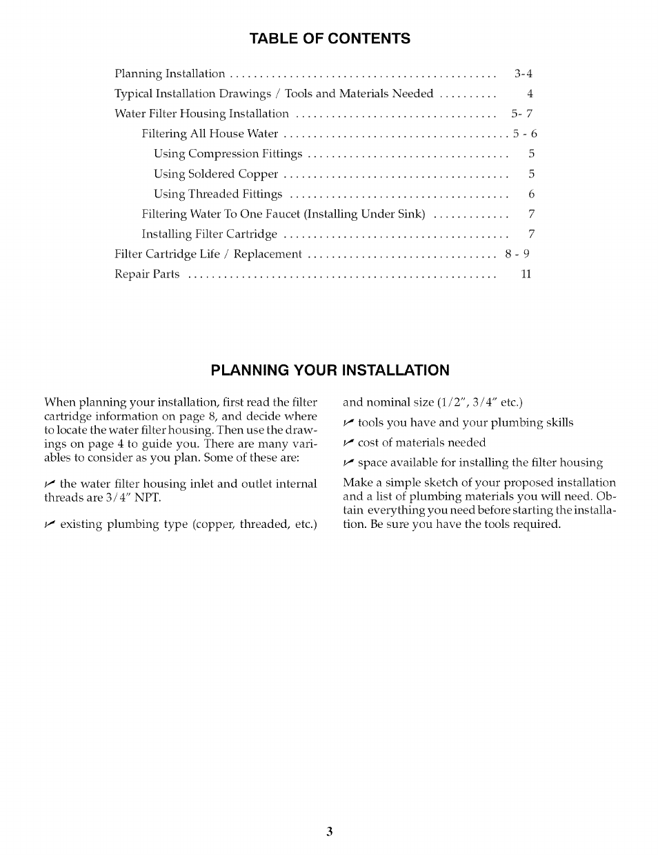 Kenmore DELUXE 625.3844 User Manual | Page 3 / 12