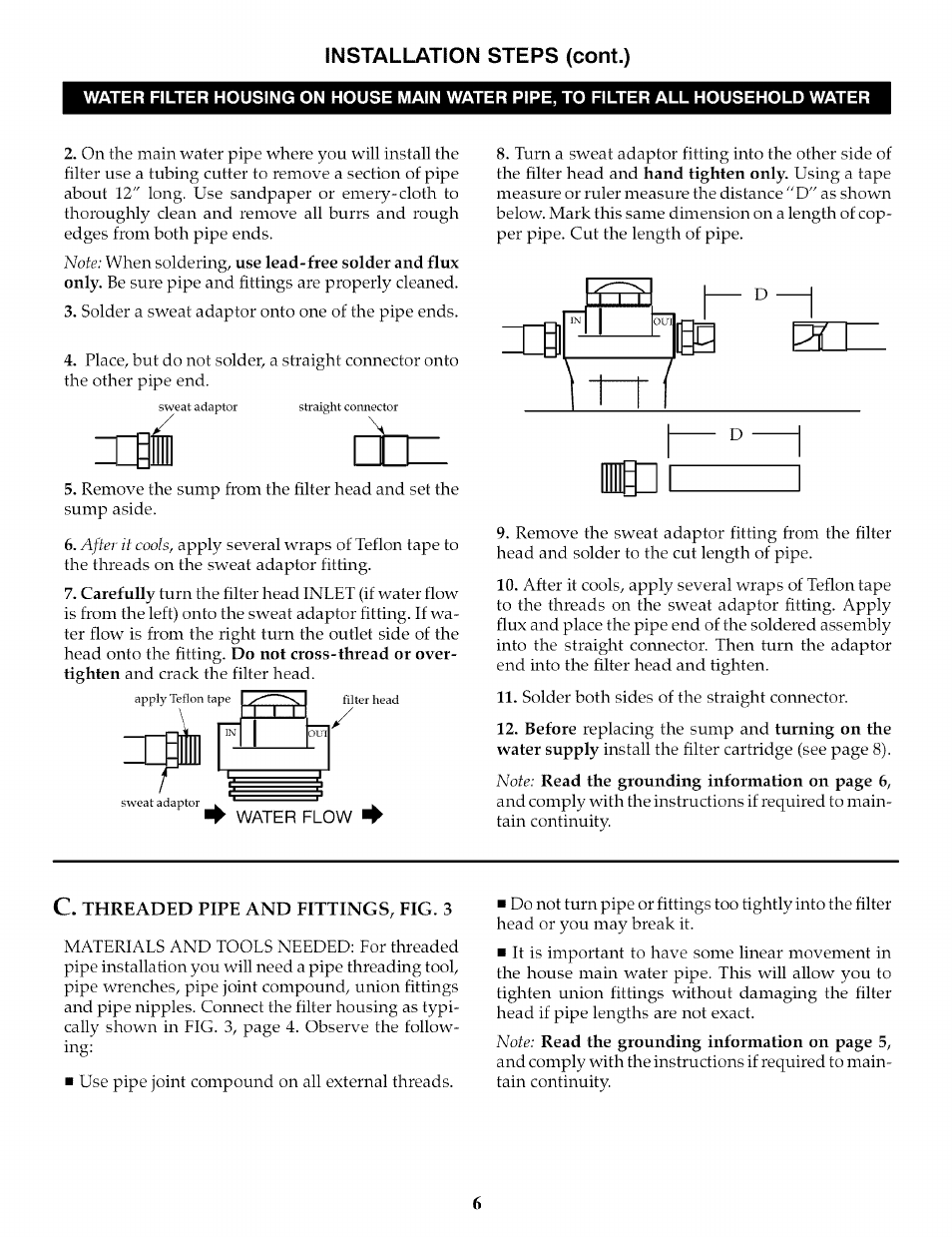 Kenmore DELUXE 625.3844 User Manual | Page 6 / 12