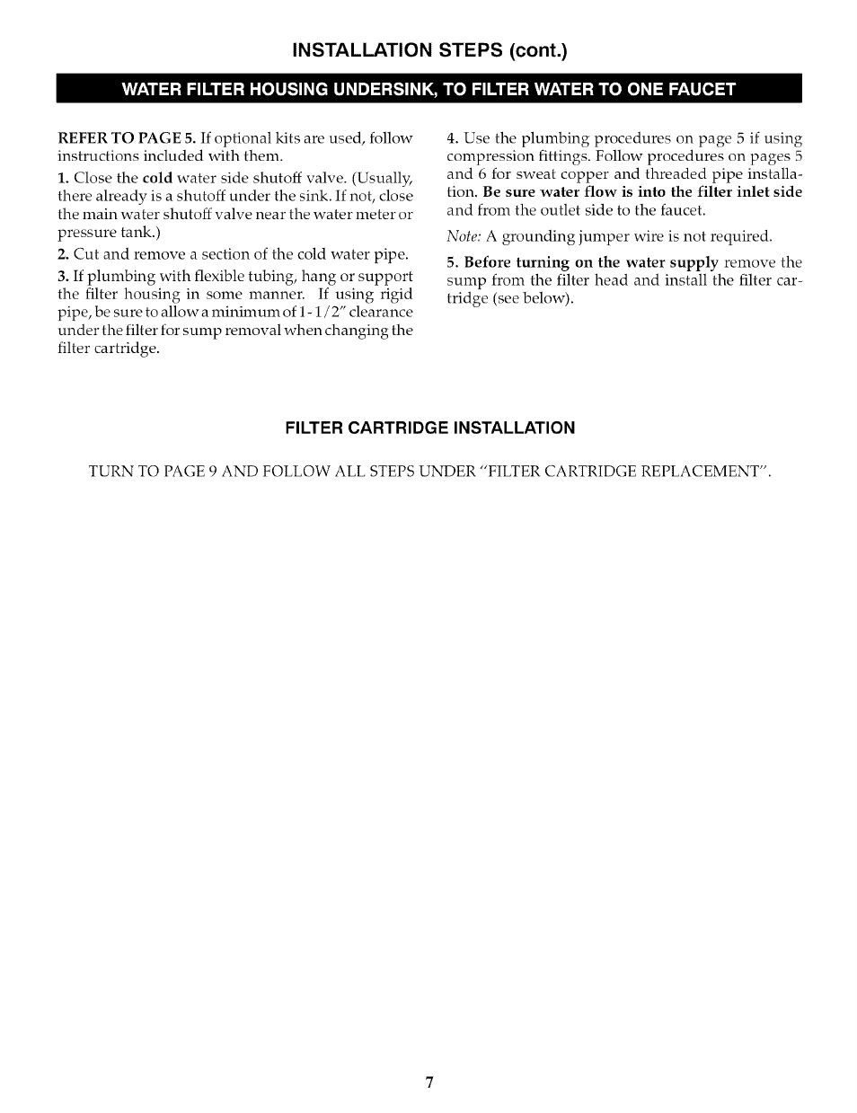 Kenmore DELUXE 625.3844 User Manual | Page 7 / 12