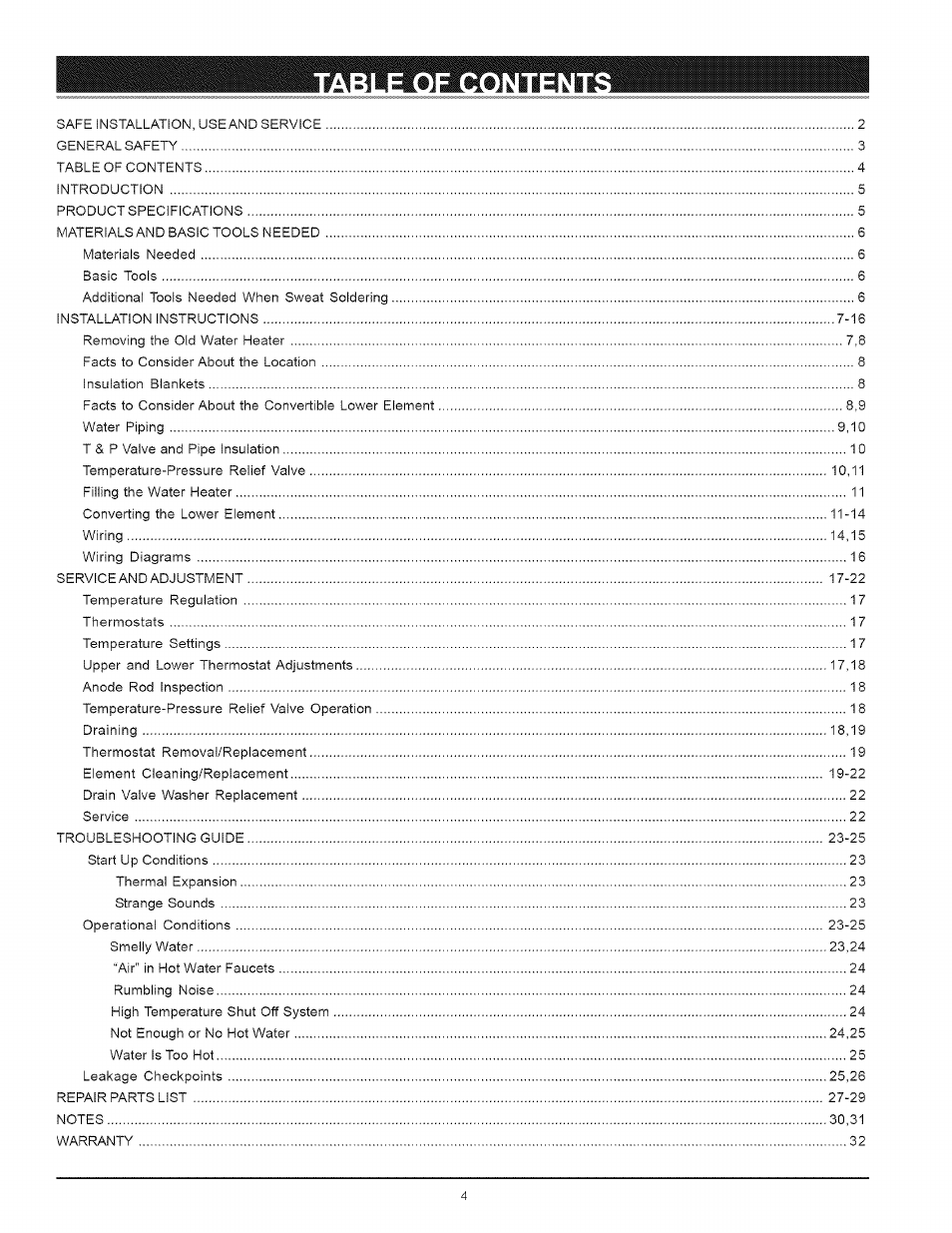 Kenmore 153 User Manual | Page 4 / 32