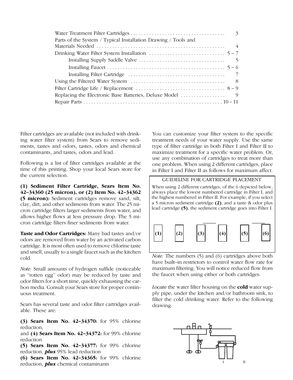 Kenmore 625.343920 User Manual | Page 3 / 12