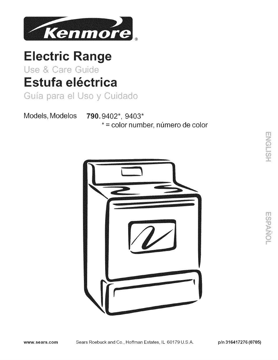 Kenmore 790.9403 User Manual | 26 pages