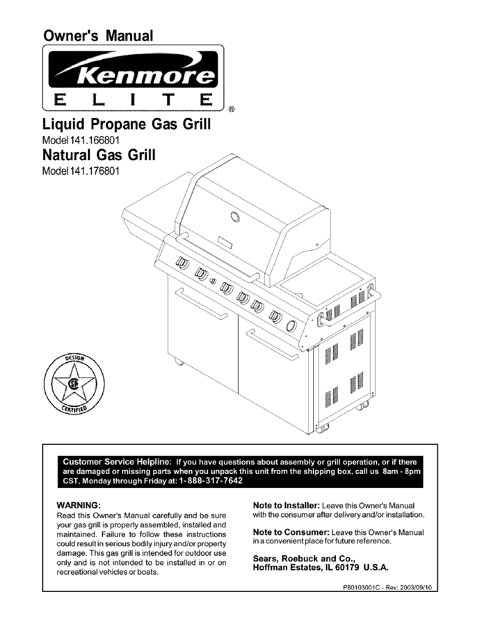 Kenmore 141.166801 User Manual | 34 pages