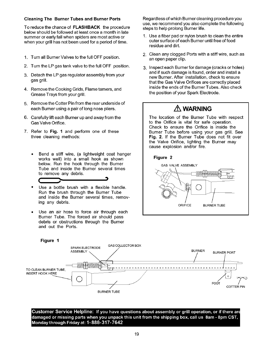 Warning | Kenmore 141.166801 User Manual | Page 19 / 34