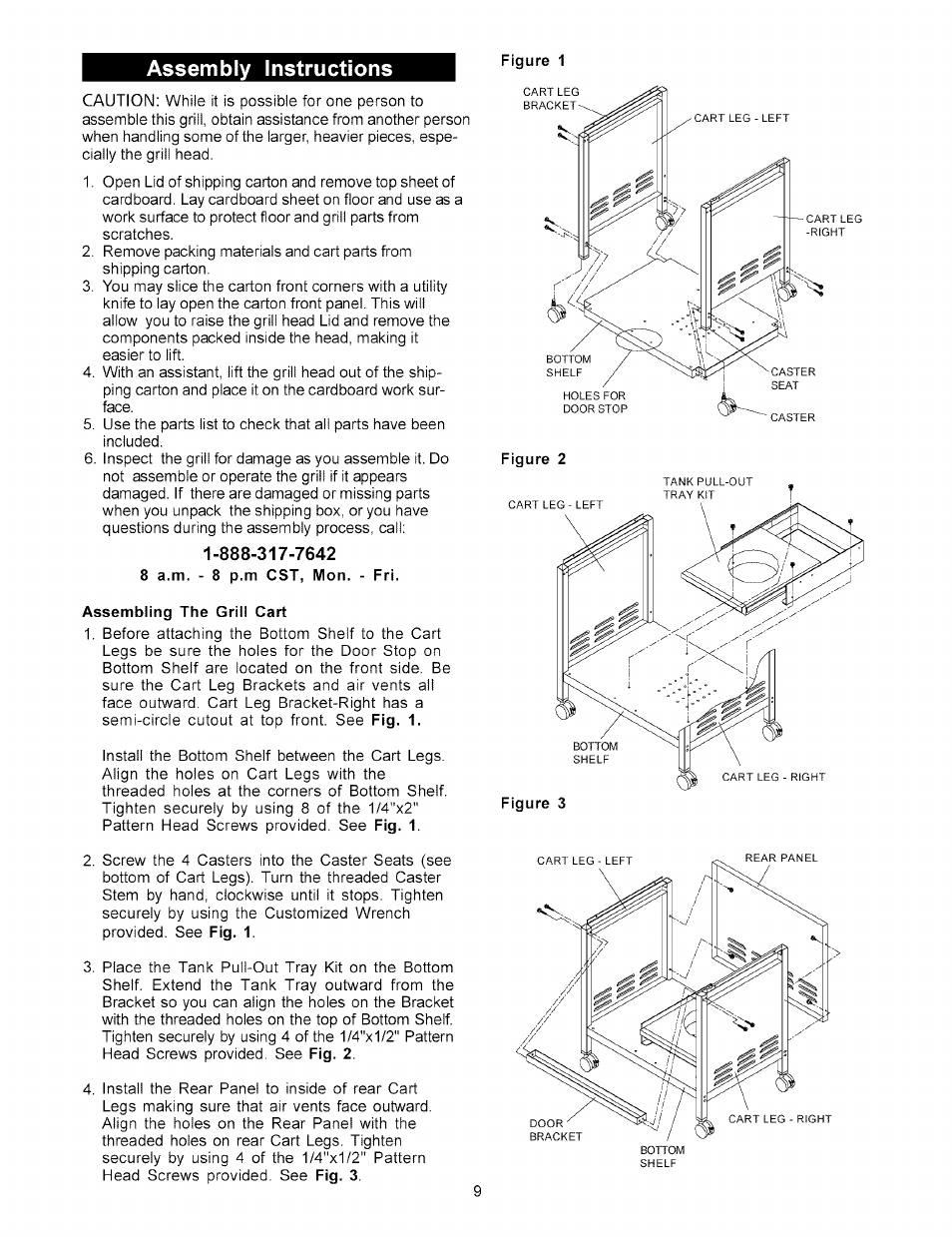 Assembly instructions | Kenmore 141.15227 User Manual | Page 9 / 33