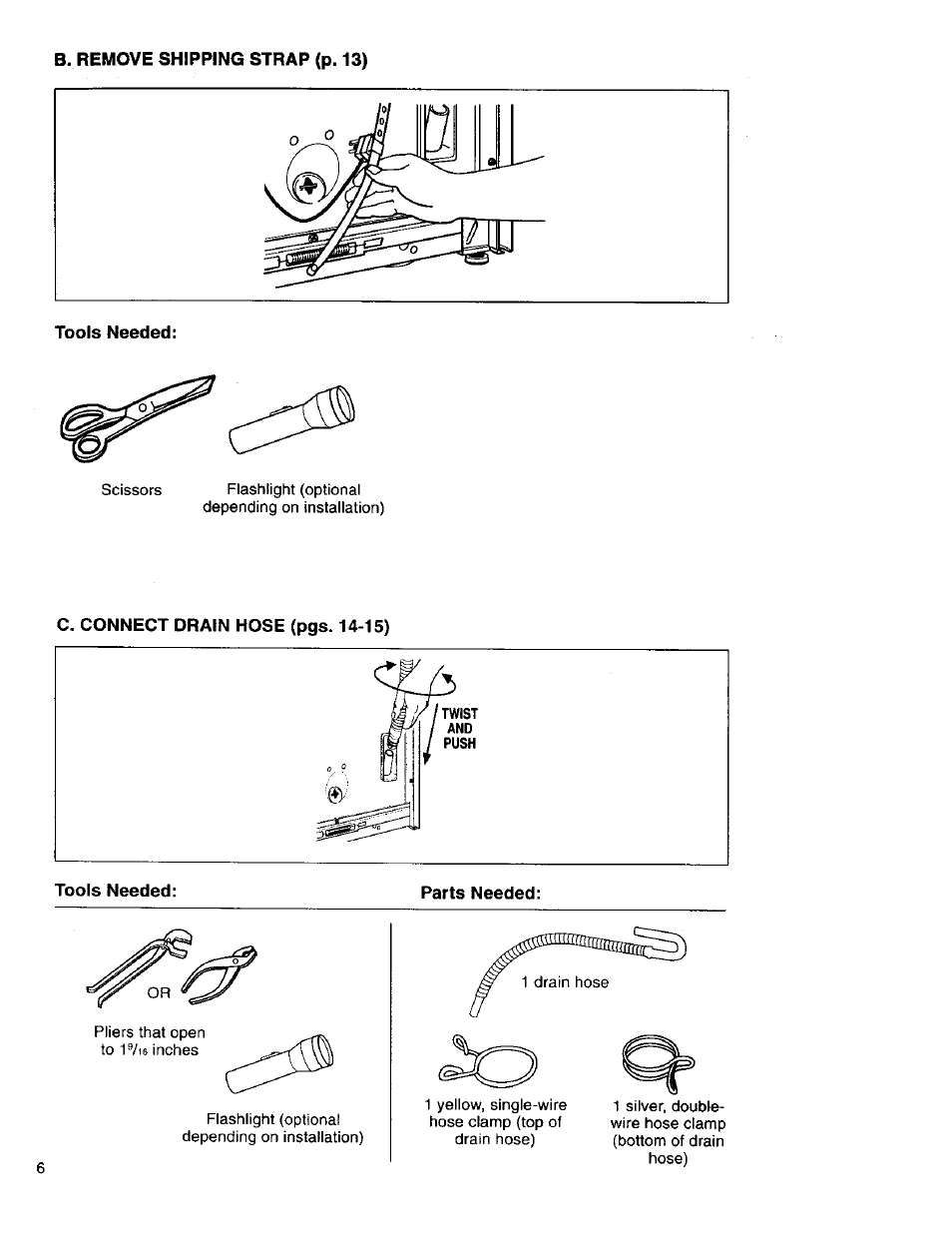 Tools needed, Parts needed | Kenmore 3950145 User Manual | Page 6 / 76