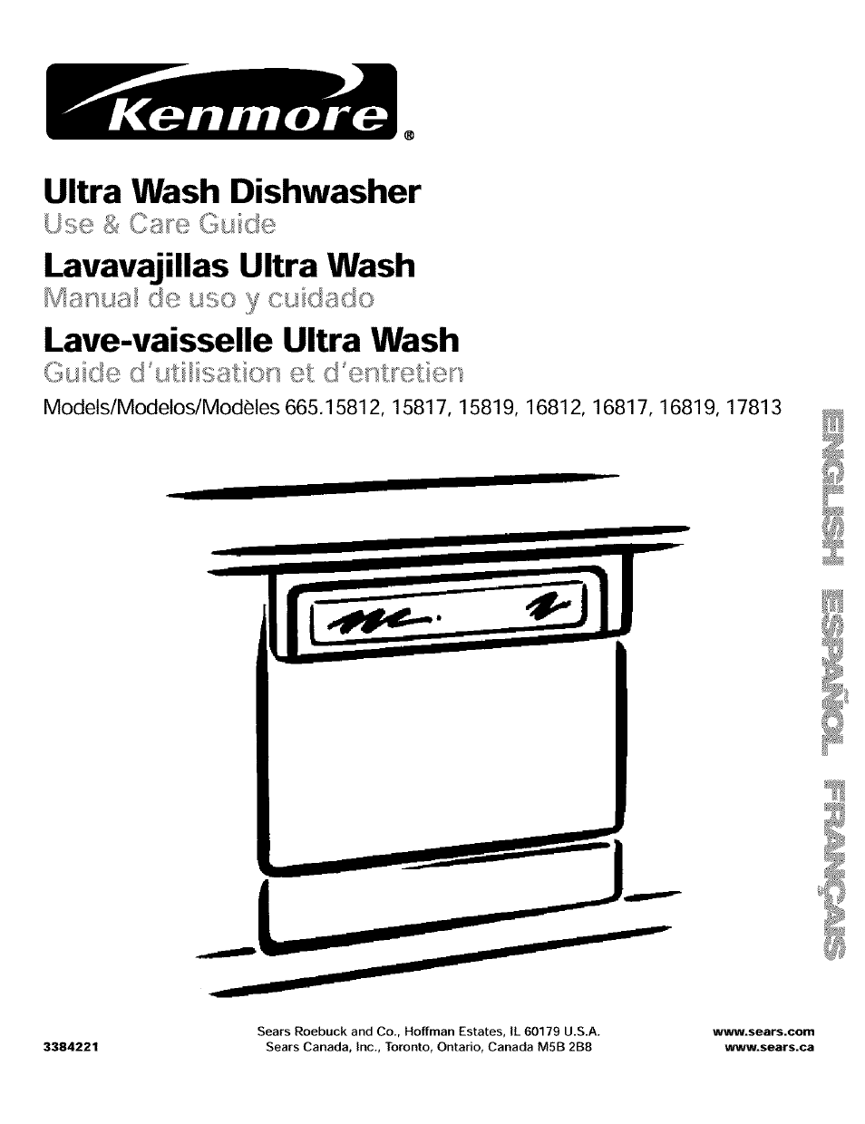 Kenmore 665.16819 User Manual | 72 pages