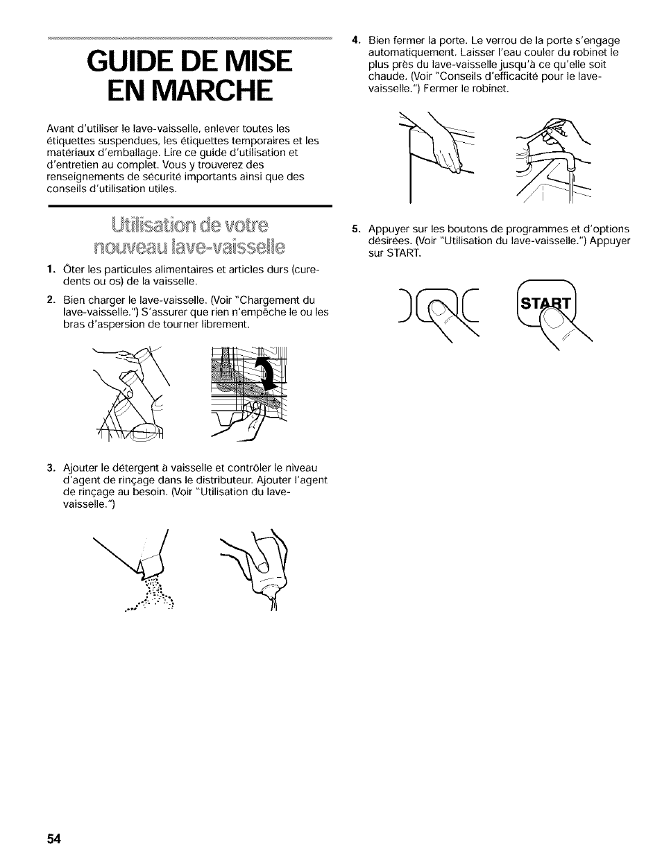 Guide de mise, I vlr^ixv^rl c | Kenmore 665.16819 User Manual | Page 54 / 72