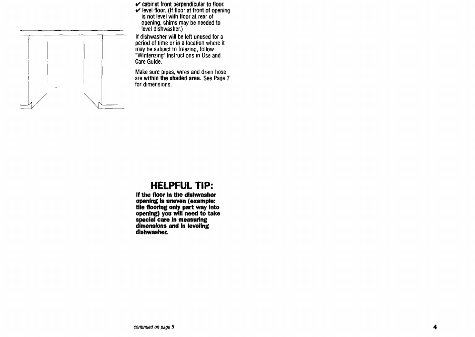 Helpful tip | Kenmore 9744231 User Manual | Page 5 / 24