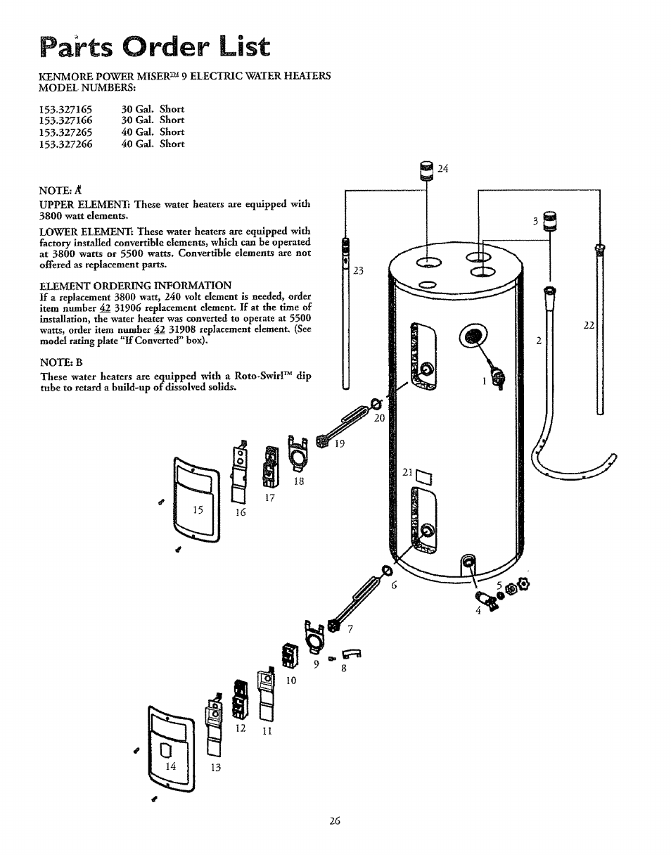 I ic'f | Kenmore 153.327366 User Manual | Page 26 / 32