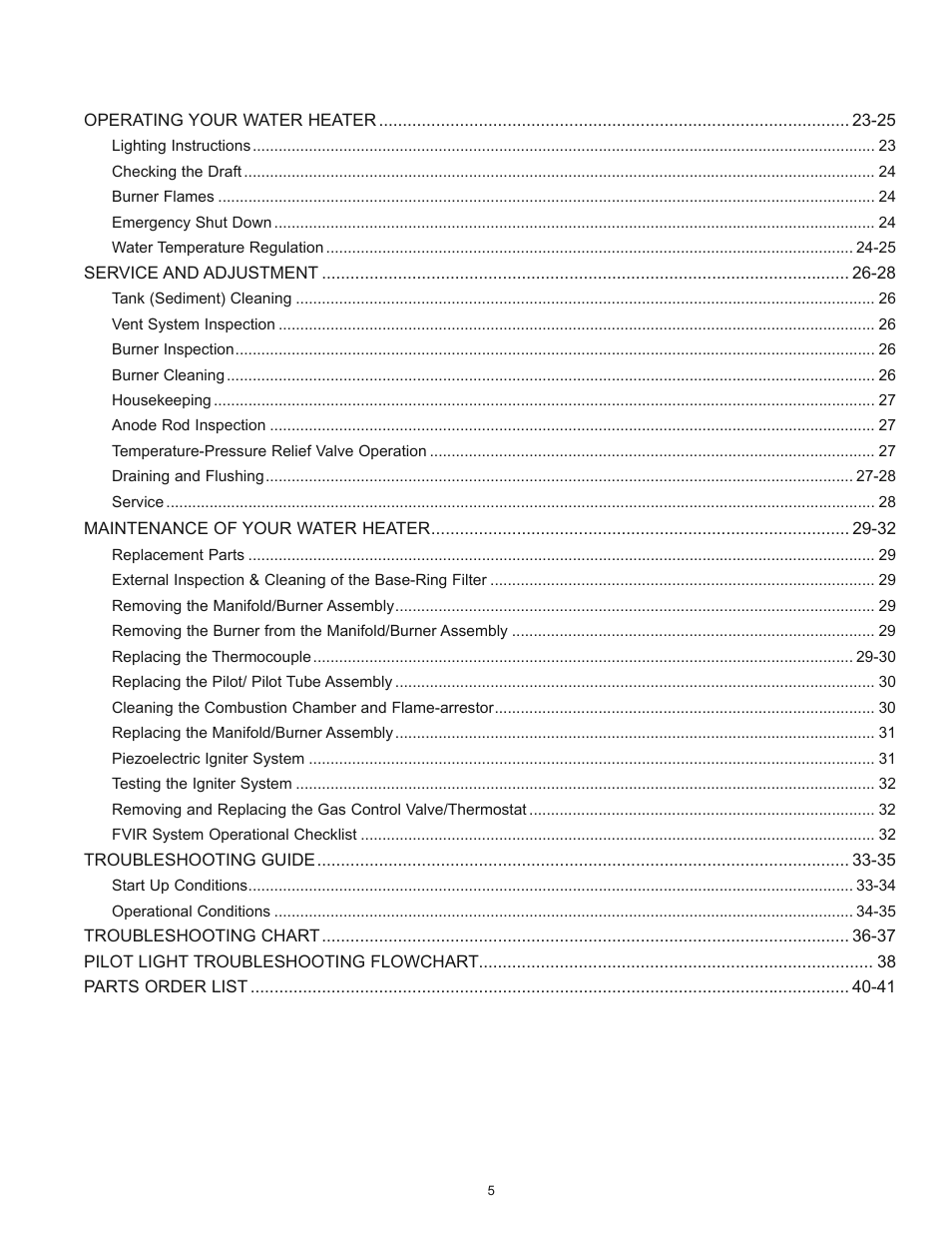 Kenmore POWER MISER 153.336433 User Manual | Page 5 / 44