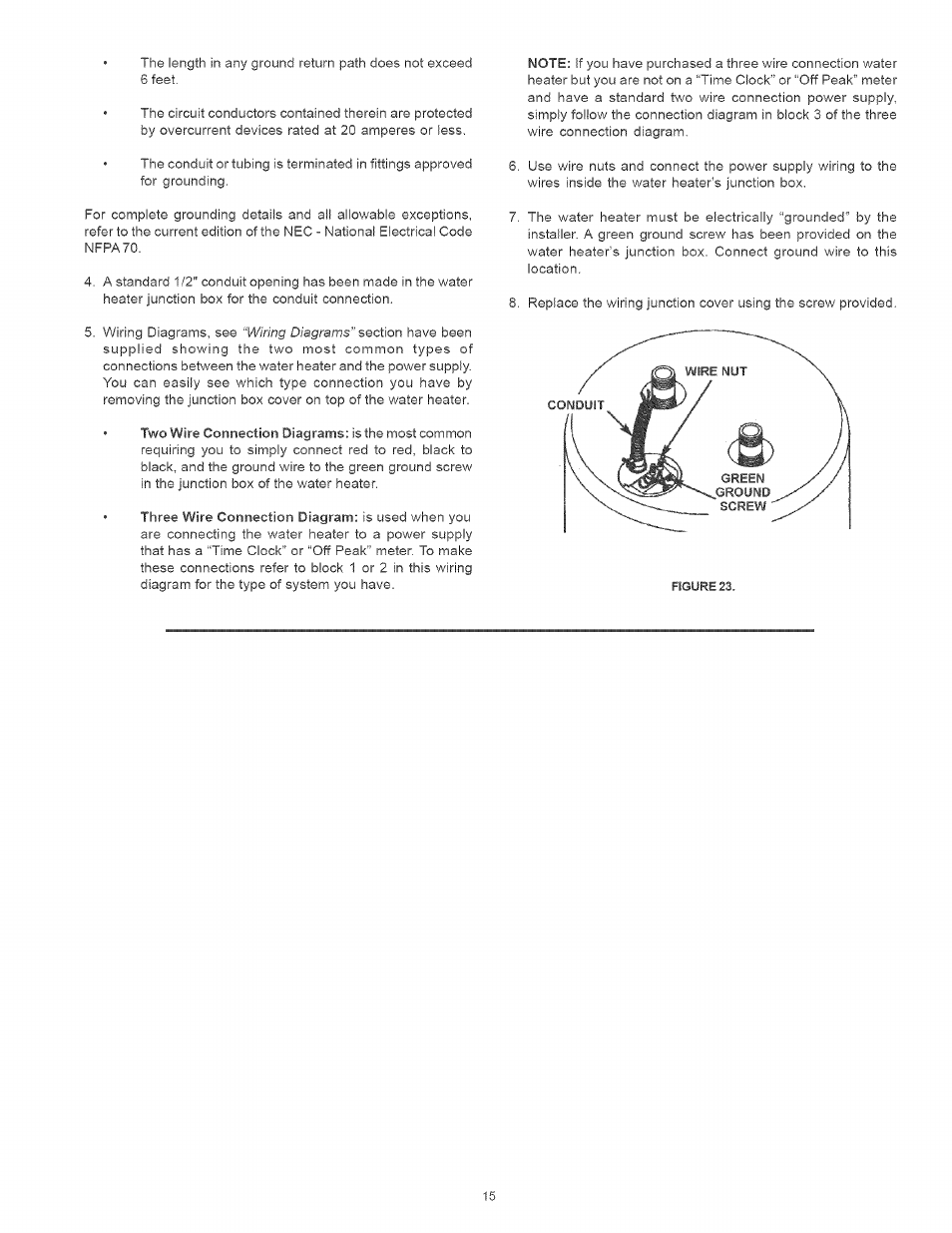 Kenmore POWER MISER 153.320661 User Manual | Page 15 / 32