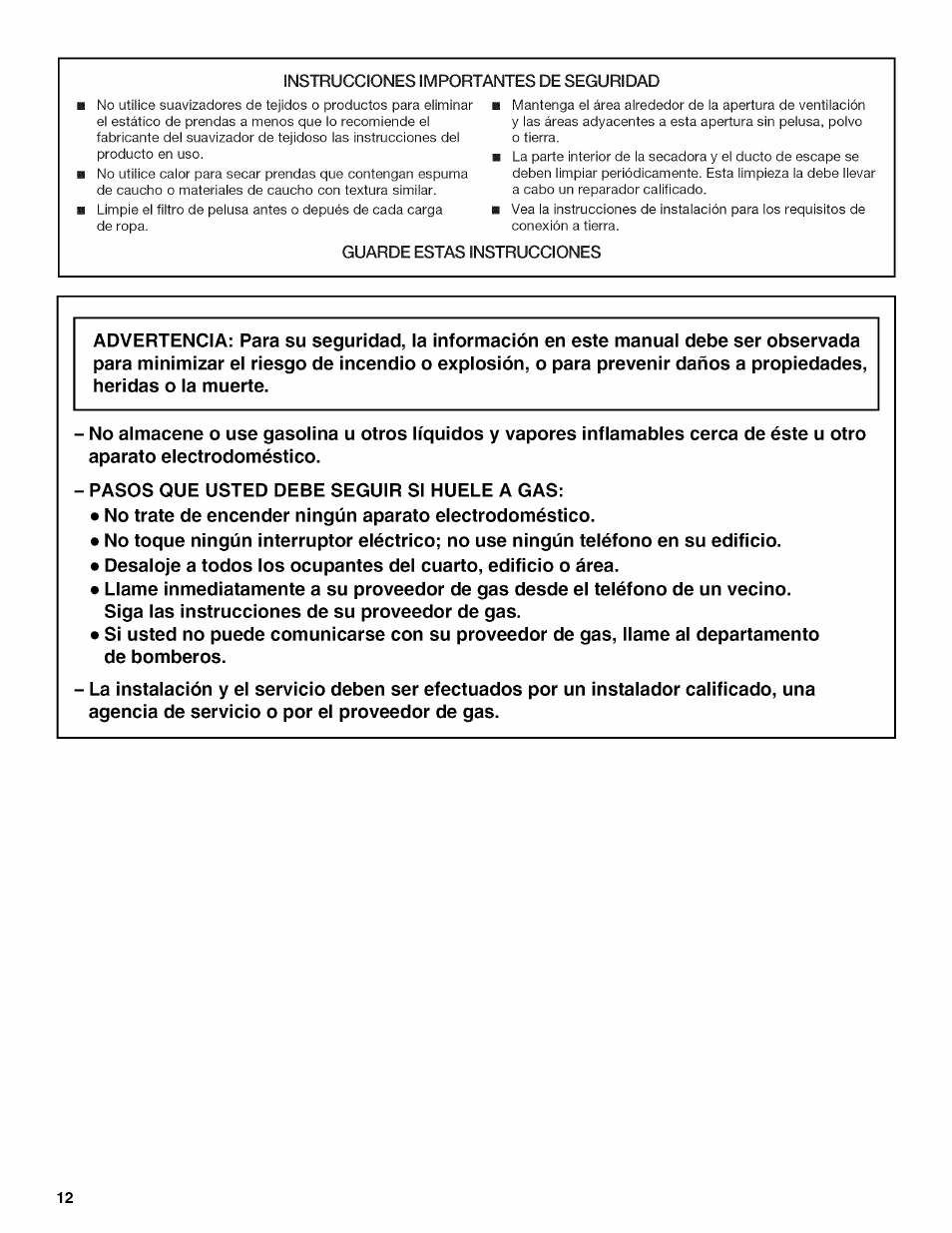 Kenmore W10034880B User Manual | Page 12 / 20