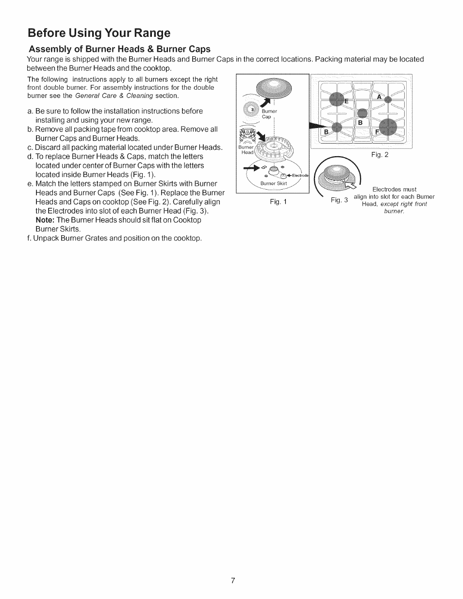 Before using your range | Kenmore 790.7754 User Manual | Page 7 / 44