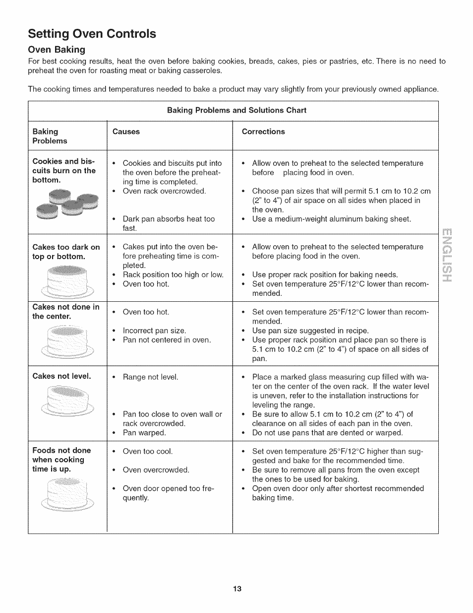 Setting oven controls | Kenmore 790.4802 User Manual | Page 13 / 36