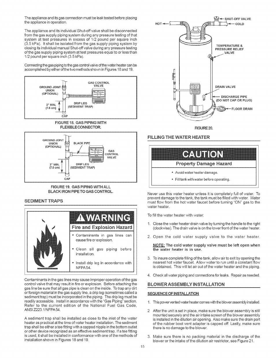 Warning, Cautio | Kenmore THE ECONOMIZER 153.33205 User Manual | Page 15 / 32