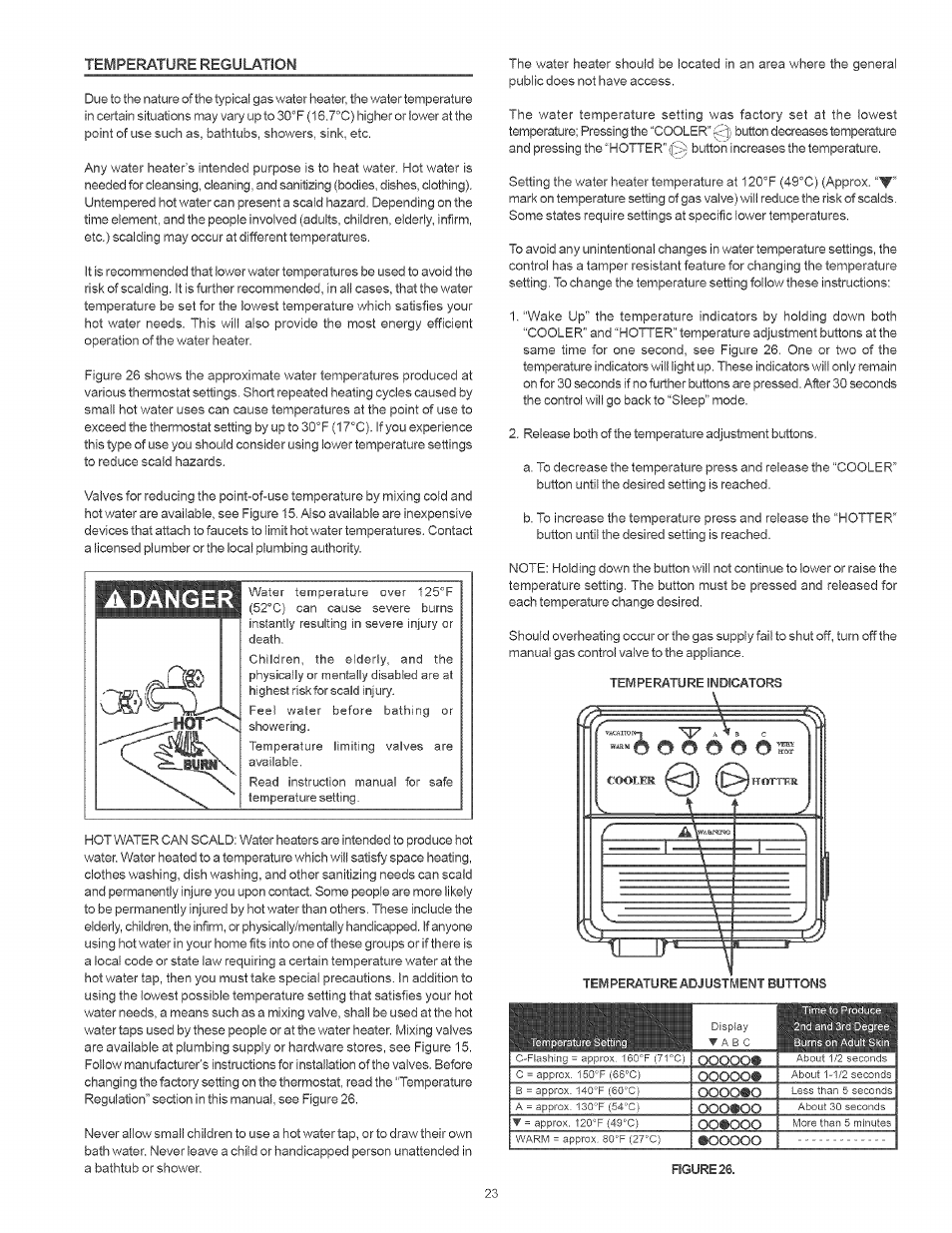 Adanger | Kenmore THE ECONOMIZER 153.33205 User Manual | Page 23 / 32