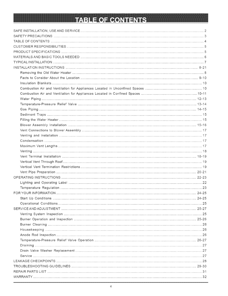 M m m, S|5!!!!!!!!!!!!!h | Kenmore THE ECONOMIZER 153.33205 User Manual | Page 4 / 32