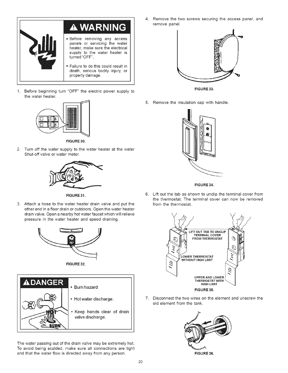 Kenmore I 53.329462 40 GALLON User Manual | Page 20 / 32