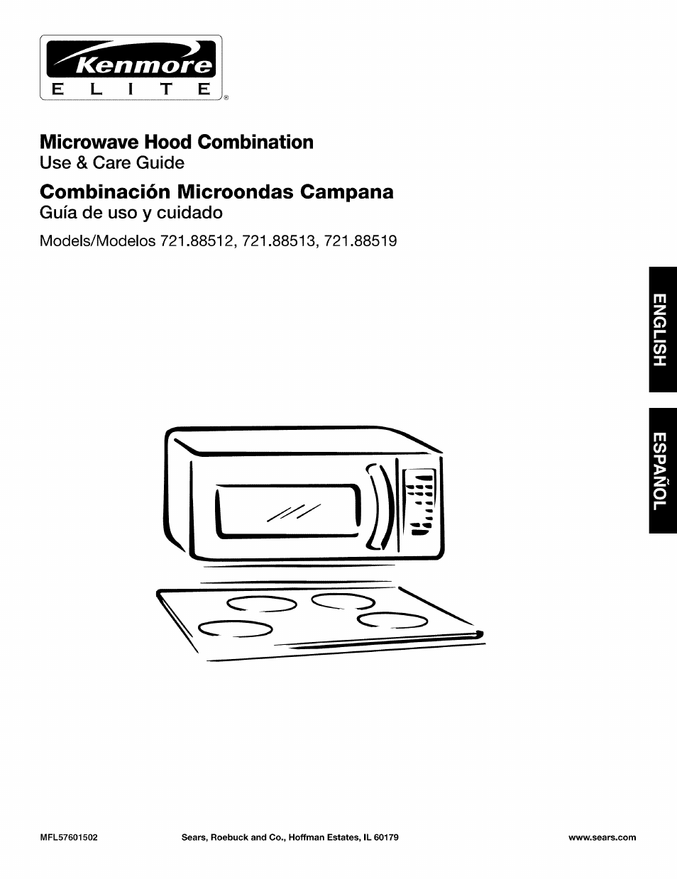 Kenmore Elite 721.88519 User Manual | 46 pages