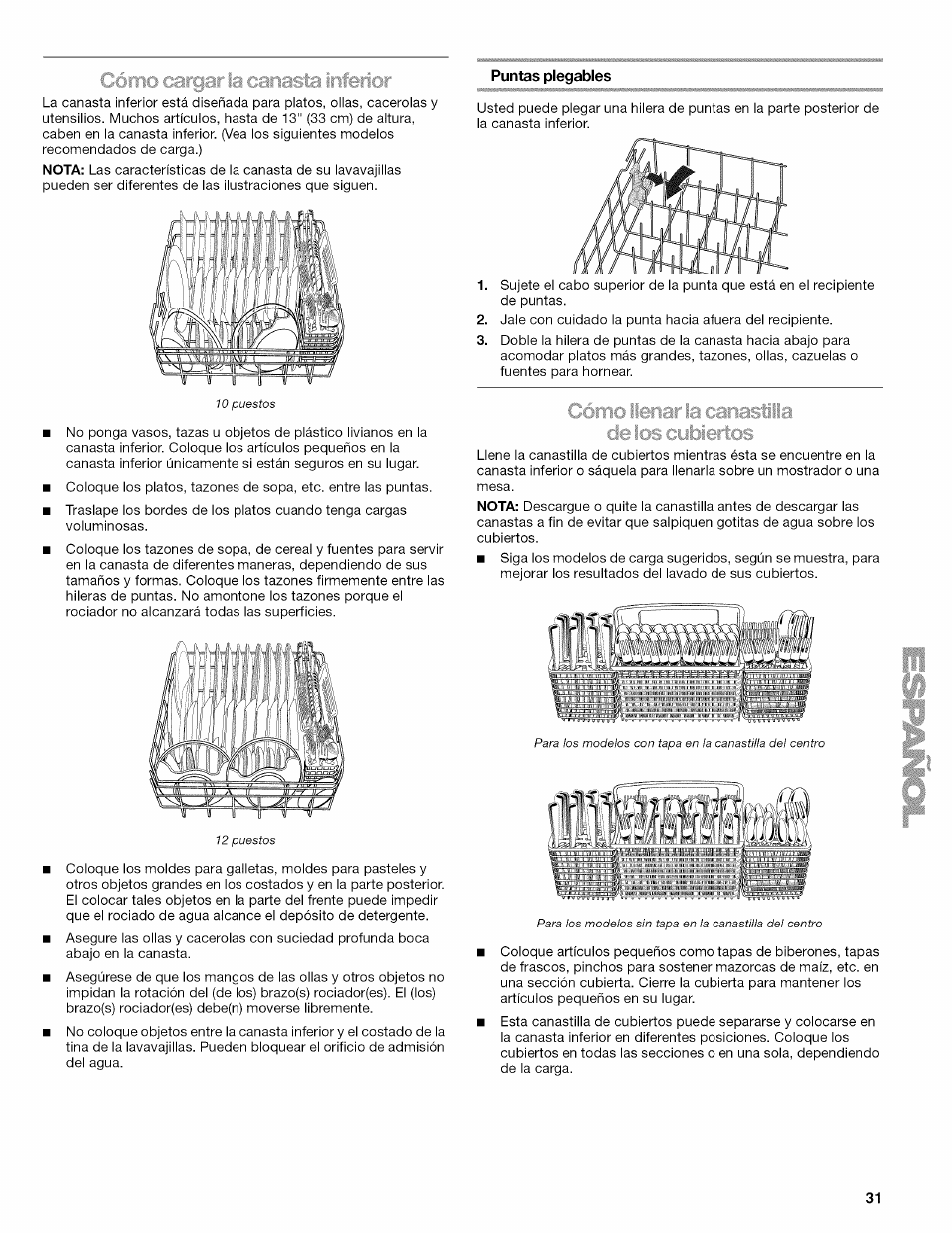 Kenmore 665.1703 User Manual | Page 31 / 64