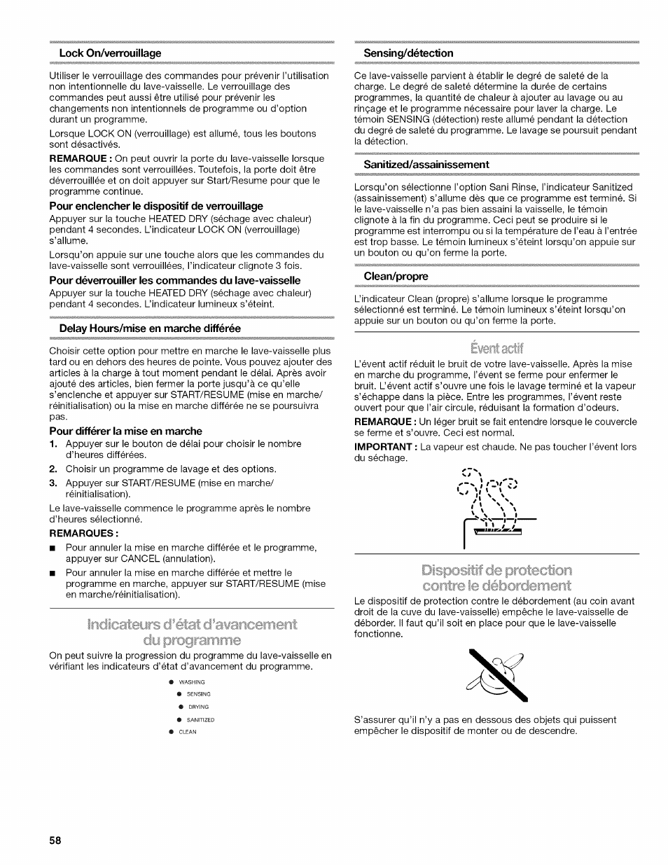 Kenmore 665.1703 User Manual | Page 58 / 64