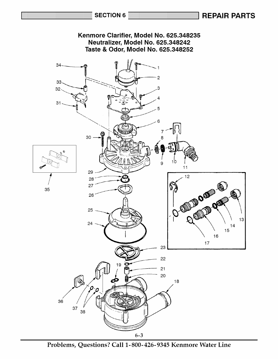 Kenmore 625.348235 User Manual | Page 26 / 28