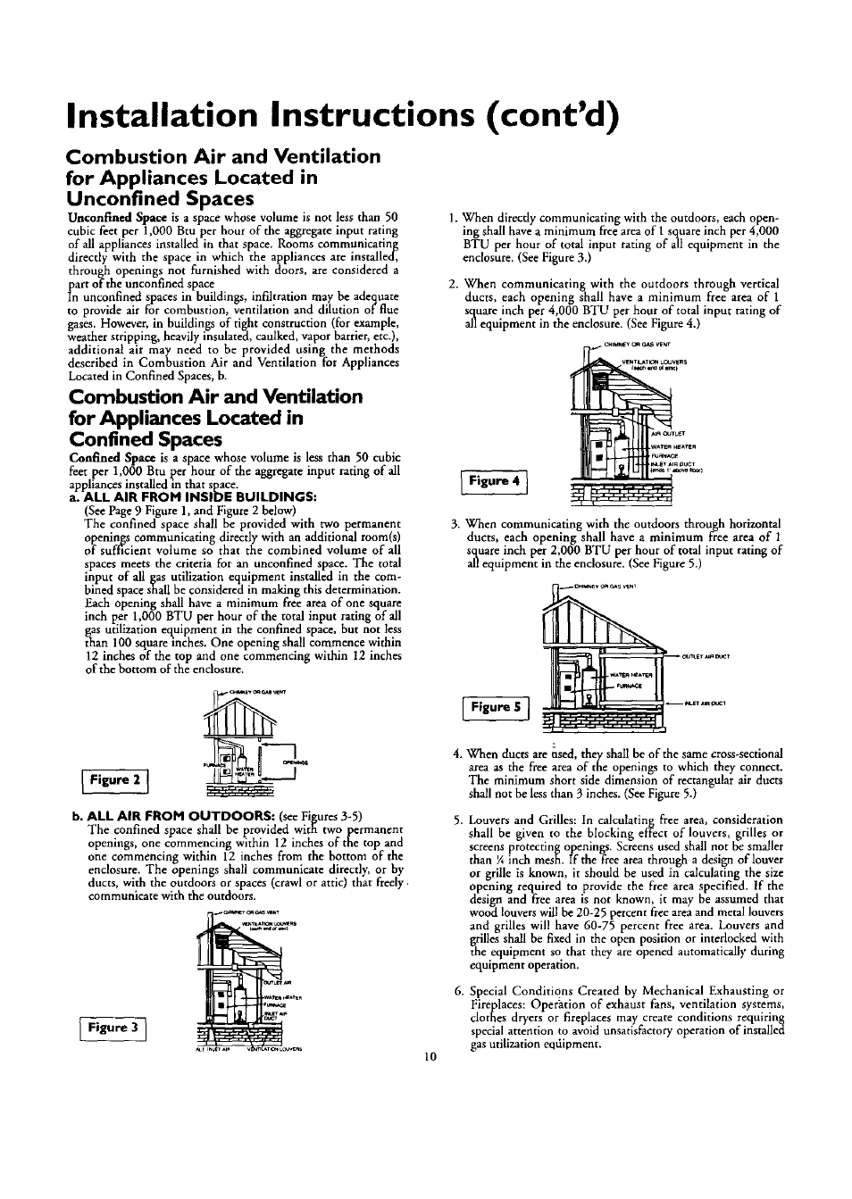 Installation instructions (cont’d) | Kenmore ECONOMIZER 153.332418 User Manual | Page 10 / 28