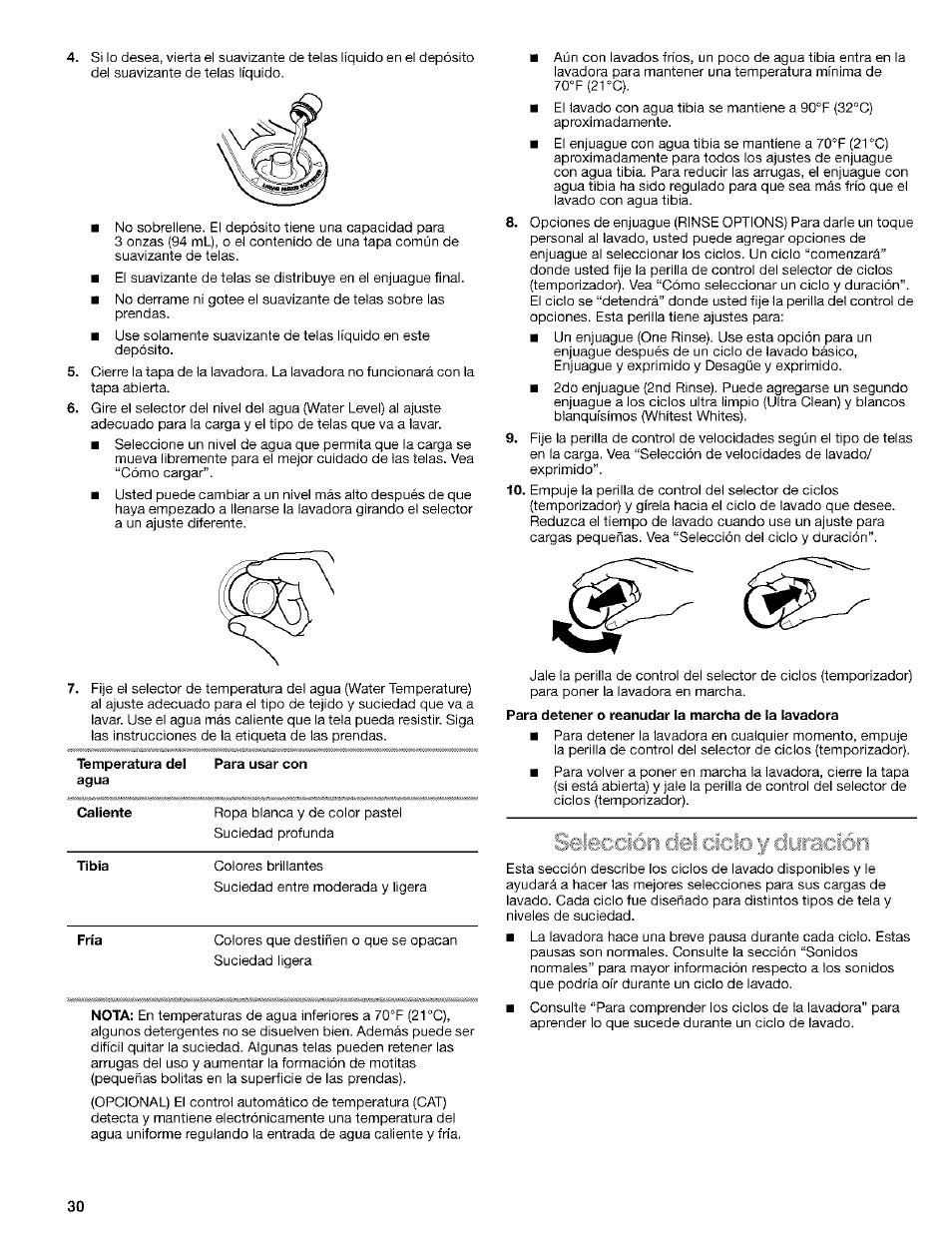 Kenmore 110. 2404# User Manual | Page 30 / 56