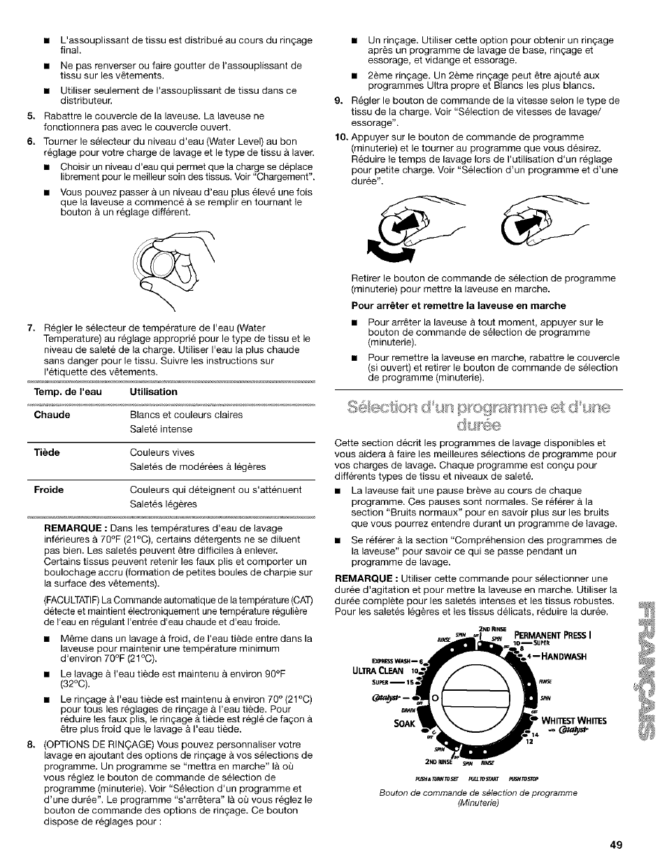 Kenmore 110. 2404# User Manual | Page 49 / 56