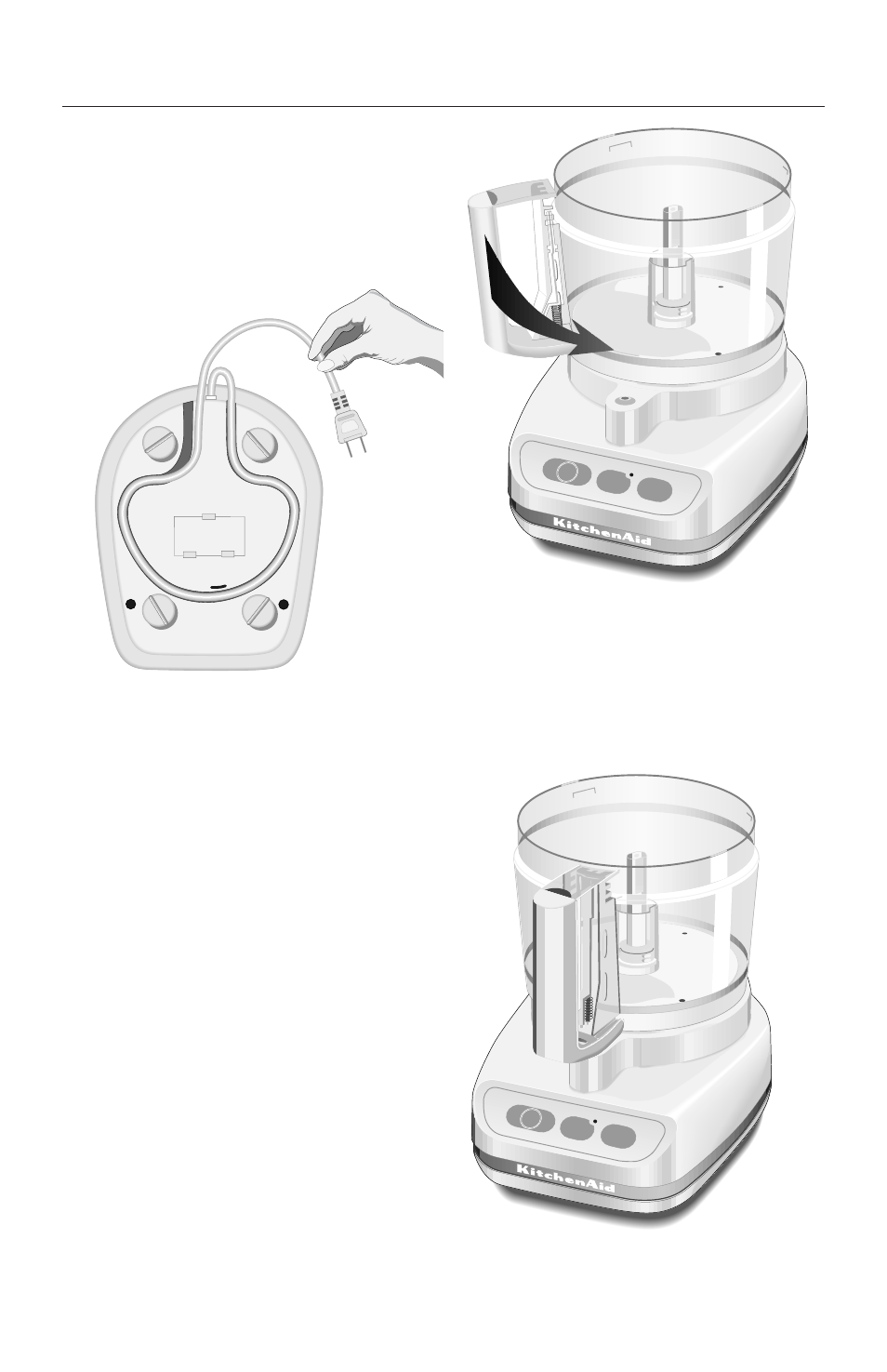 Assembling your food processor | Kenmore KFPM650 User Manual | Page 10 / 80