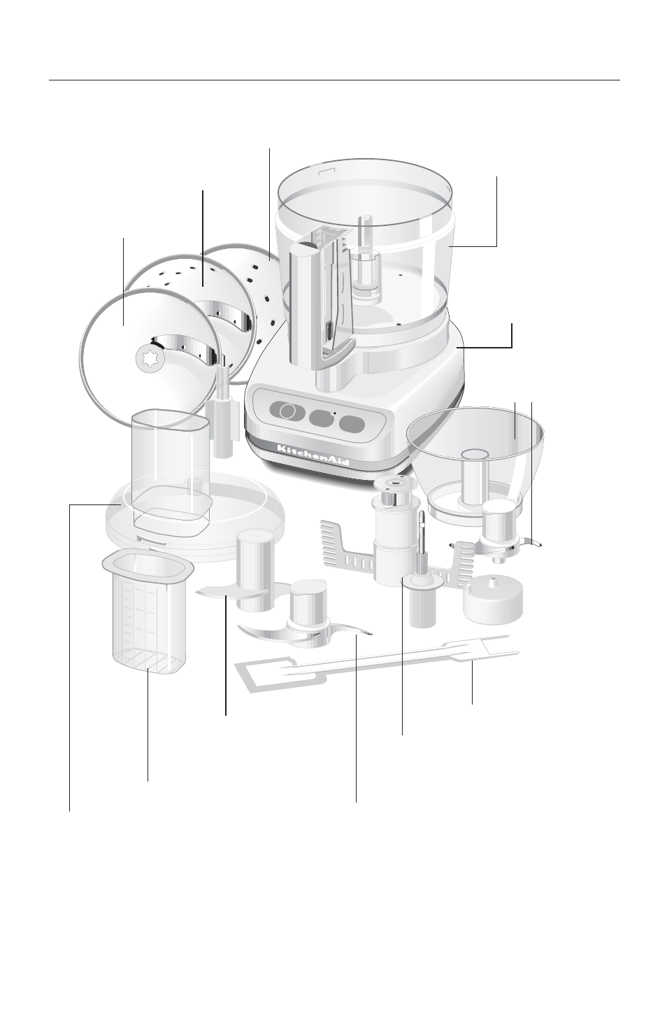 Food processor features | Kenmore KFPM650 User Manual | Page 8 / 80