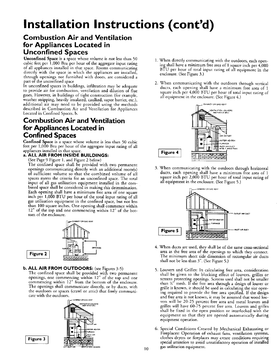 Installation instructions (cont’d) | Kenmore 153.330752 User Manual | Page 10 / 28