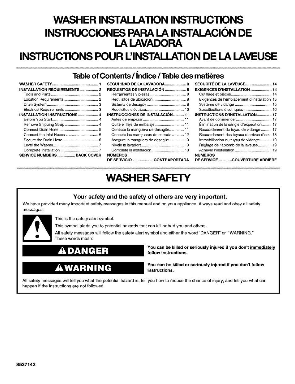 Kenmore 11024904202 User Manual | 8 pages