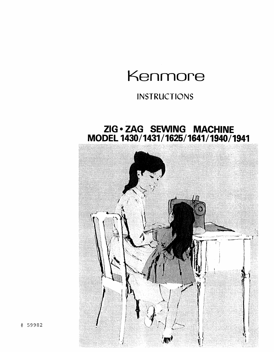 Kenmore 1430 User Manual | 50 pages