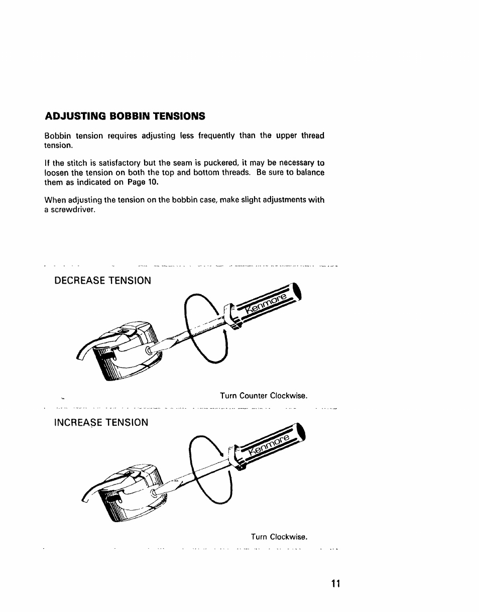 Kenmore 1430 User Manual | Page 12 / 50