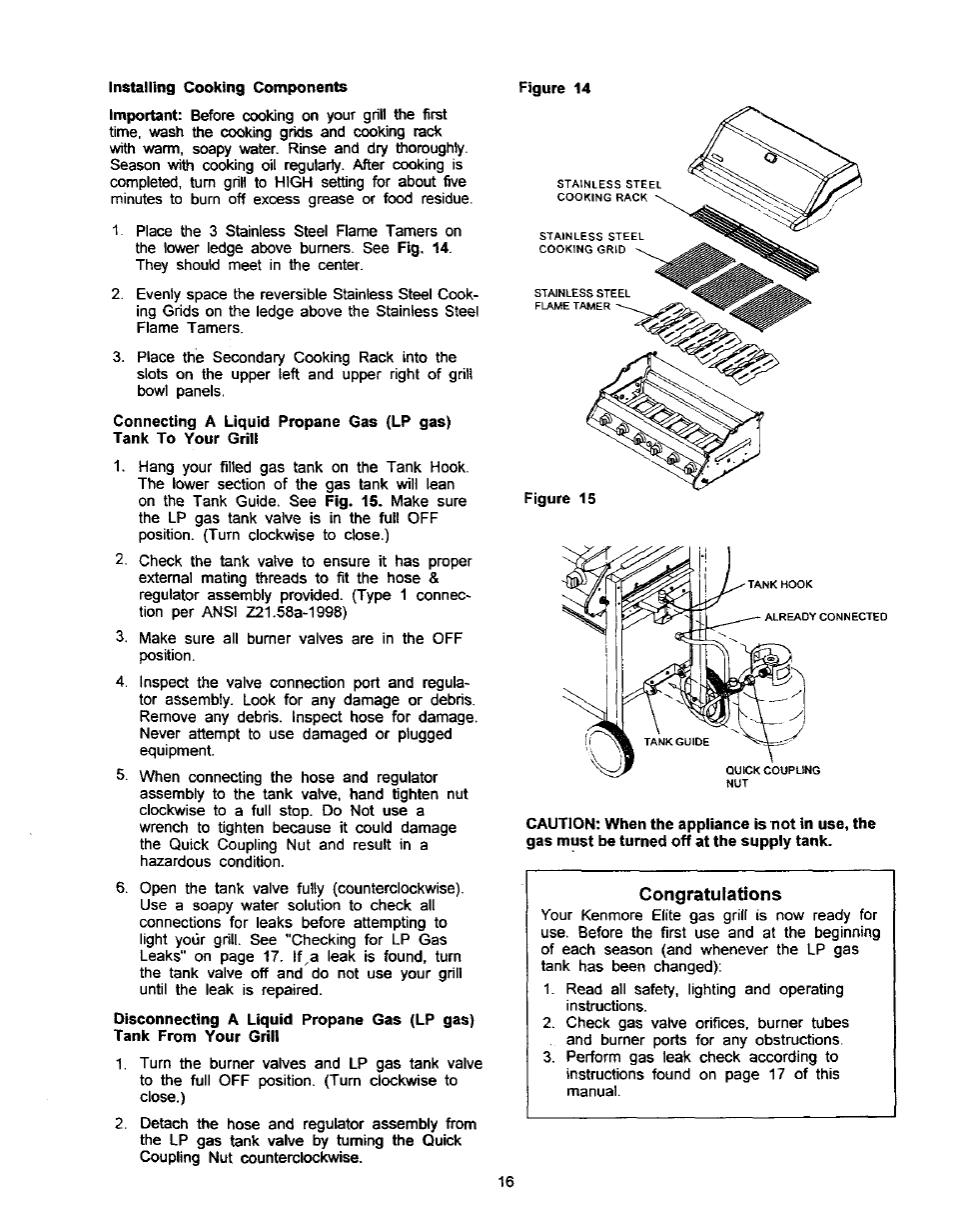 Kenmore 141.168600 User Manual | Page 16 / 34