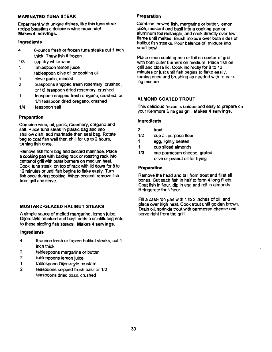 Kenmore 141.168600 User Manual | Page 30 / 34