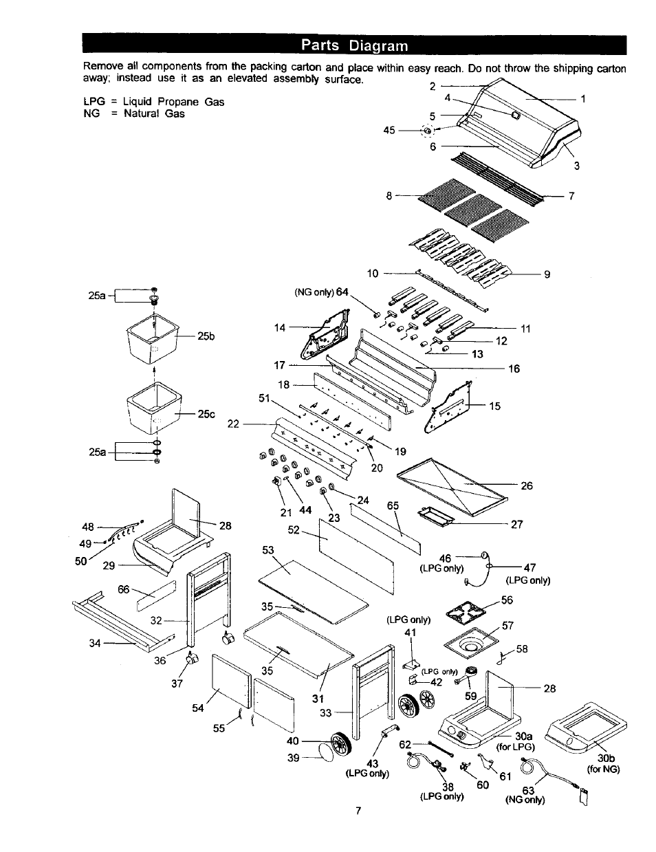 Parts diagram | Kenmore 141.168600 User Manual | Page 7 / 34