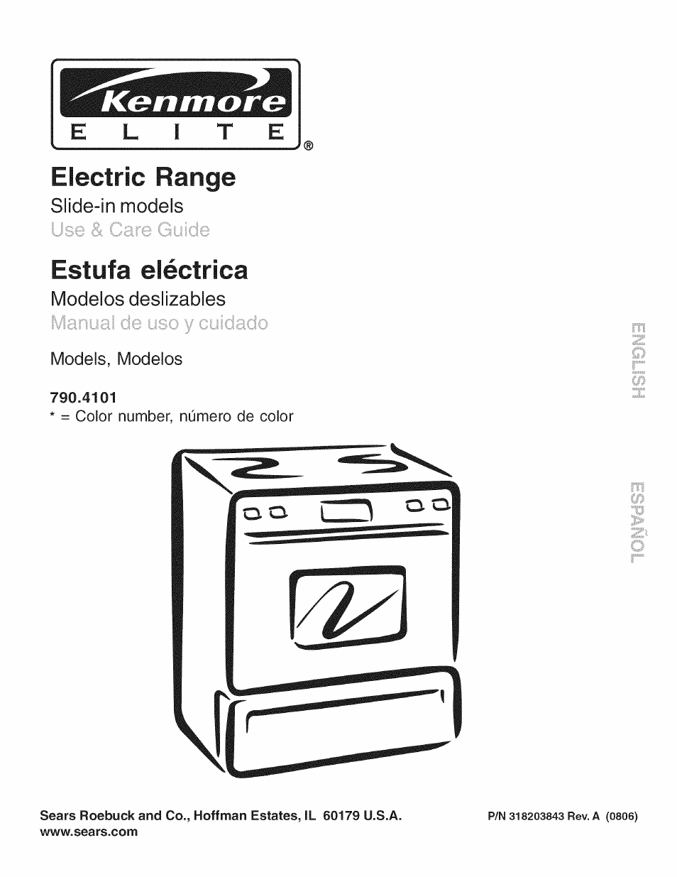 Kenmore 790.4101 User Manual | 44 pages