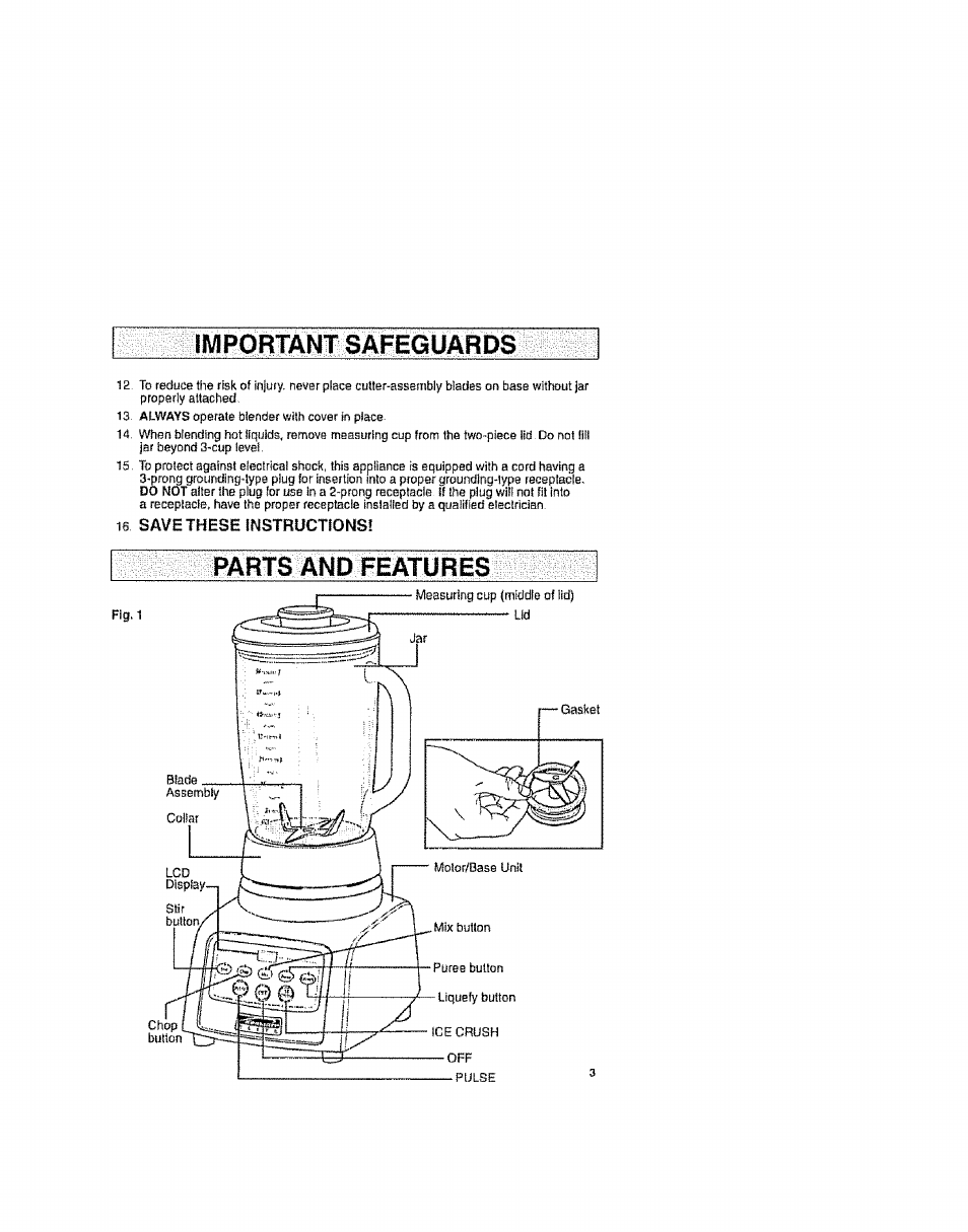 Imprirtä kit qätpß läqlhq, S and fe | Kenmore 100.90001 User Manual | Page 3 / 8