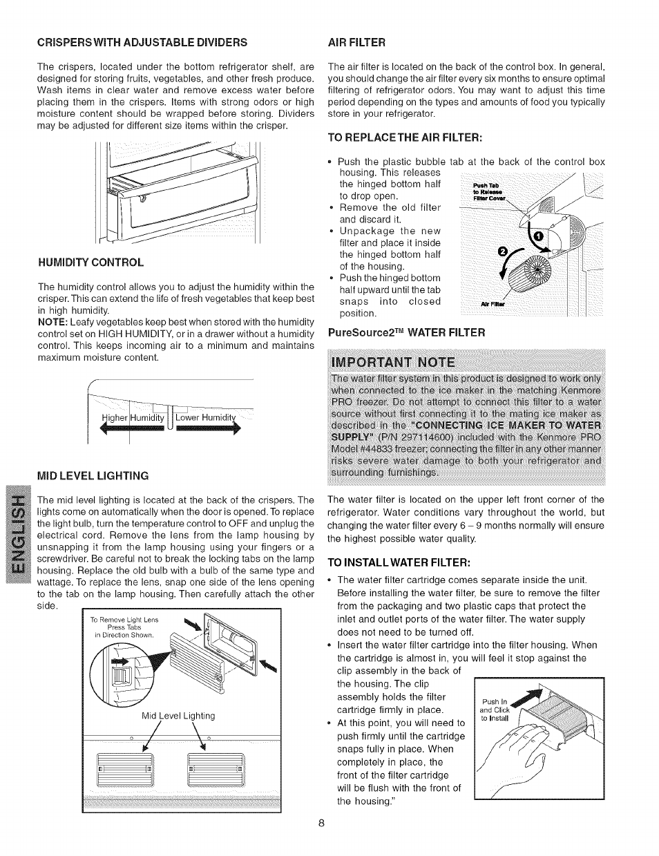 Kenmore 44823 User Manual | Page 8 / 13