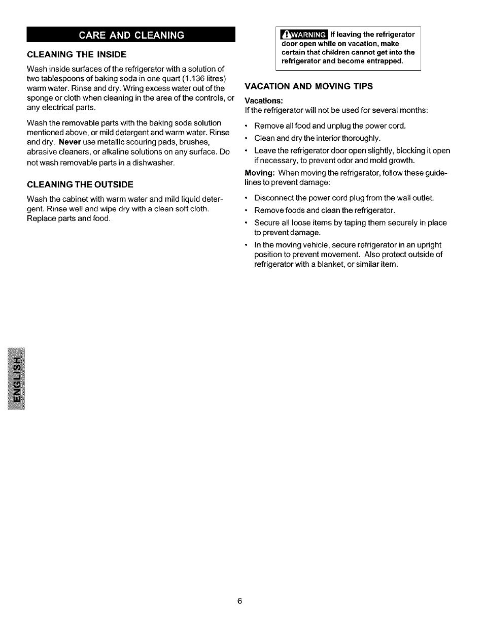 Kenmore 216769500 User Manual | Page 7 / 12