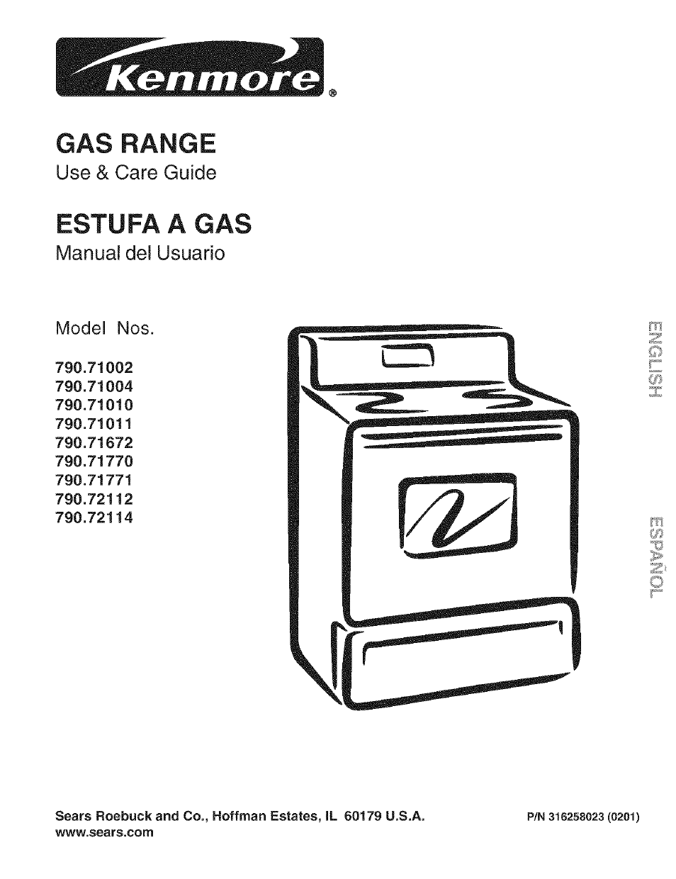 Kenmore 790.72114 User Manual | 16 pages